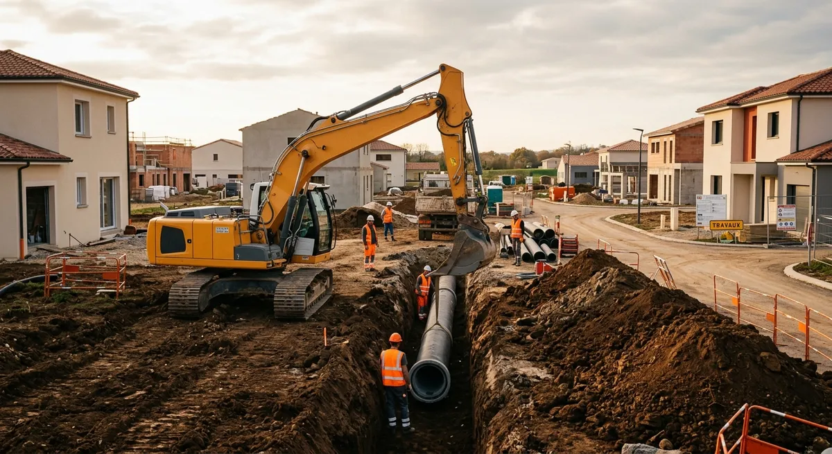Acquisition foncière, viabilisation et vente de lots