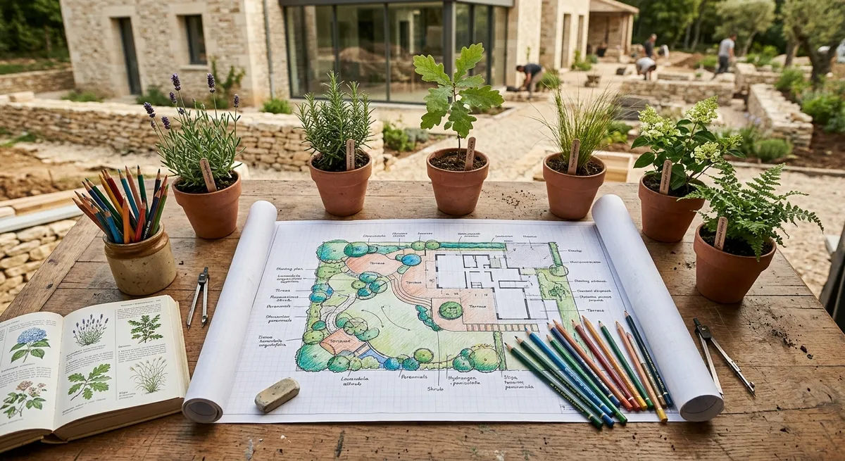 Conception paysagère et suivi de réalisation