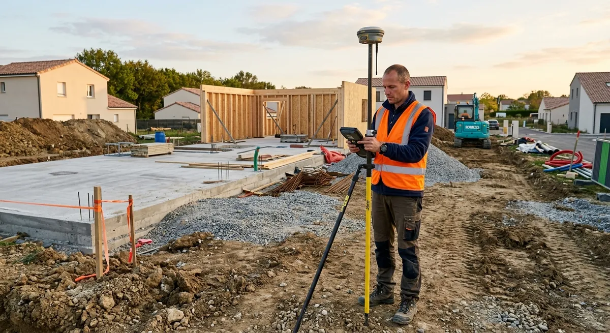 Relevés, plans topographiques et implantations