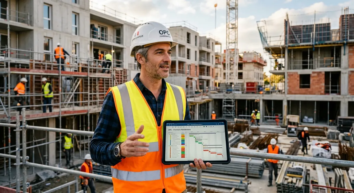 Assurance OPC de chantier — courtier spécialisé maîtrise d'œuvre