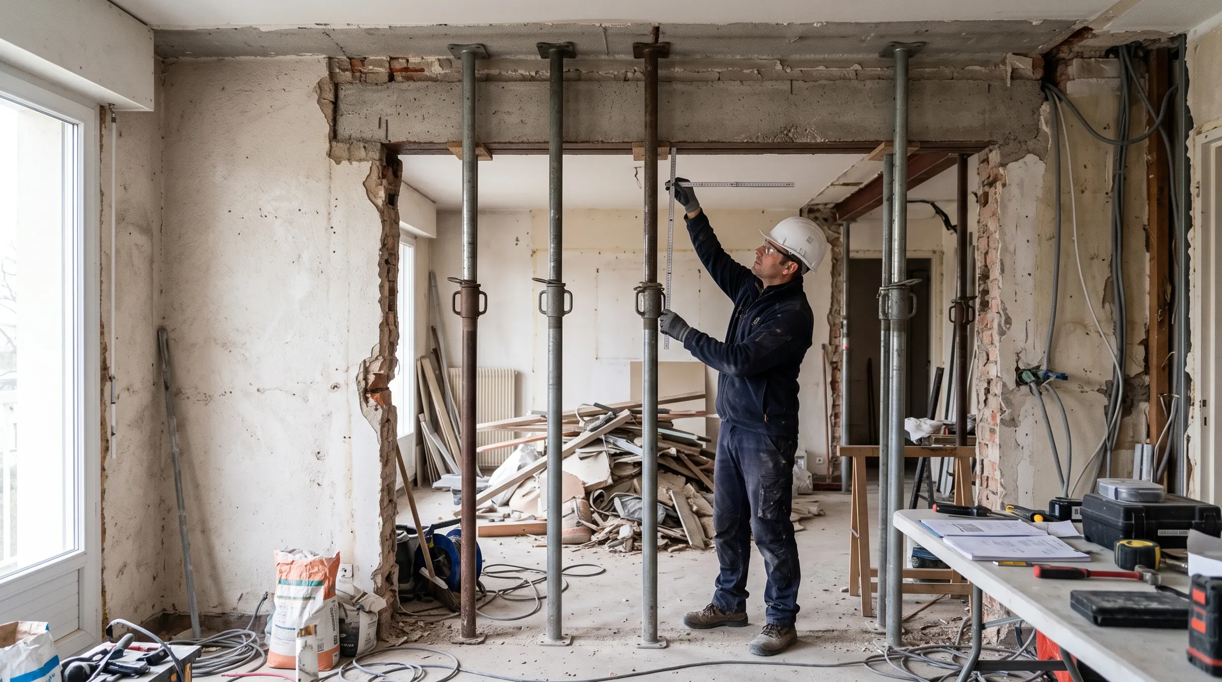 Chantier : constat d’un désordre, métier architecte d’intérieur