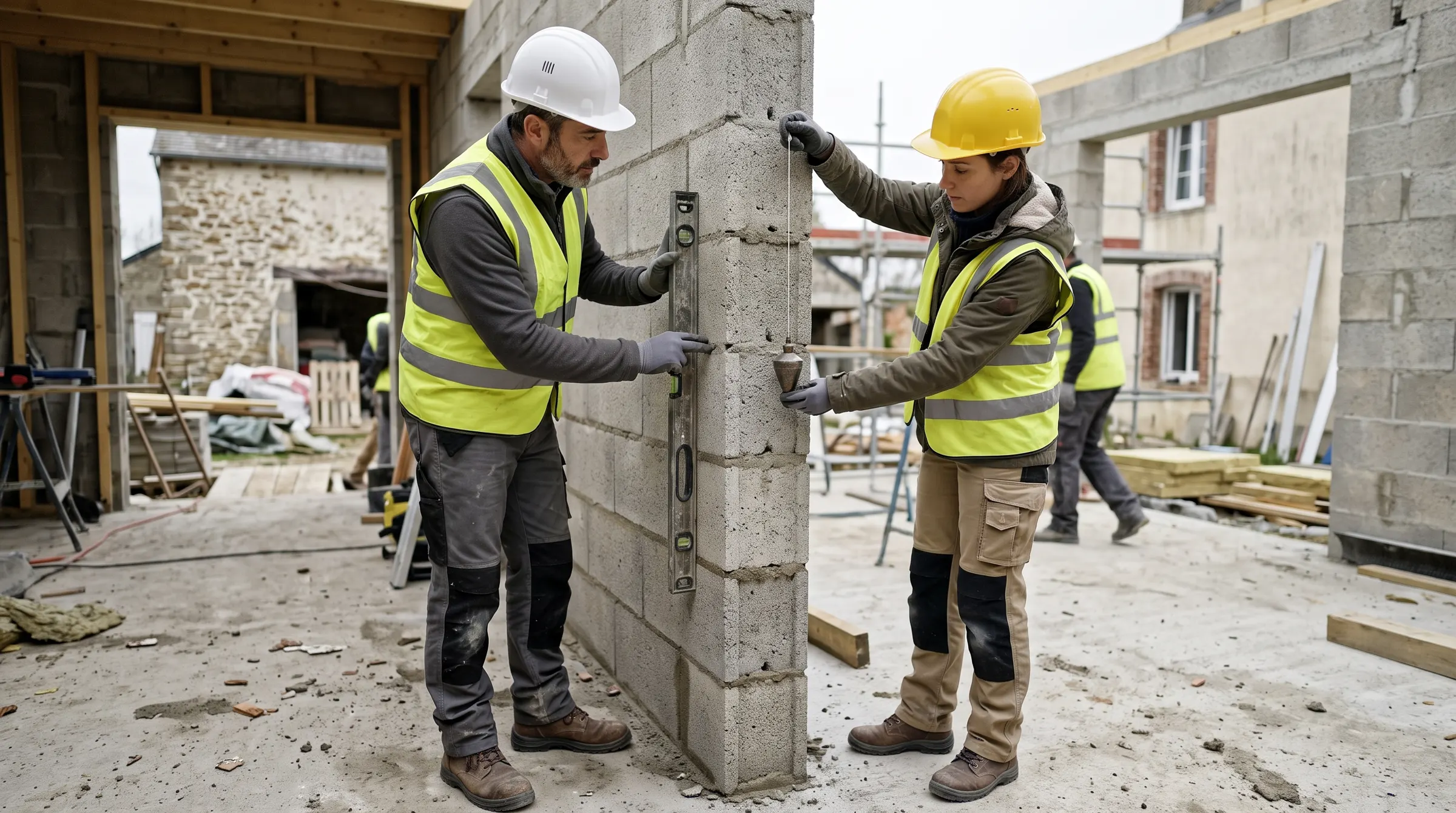 Chantier : constat d’un désordre, métier assistant maître d’œuvre
