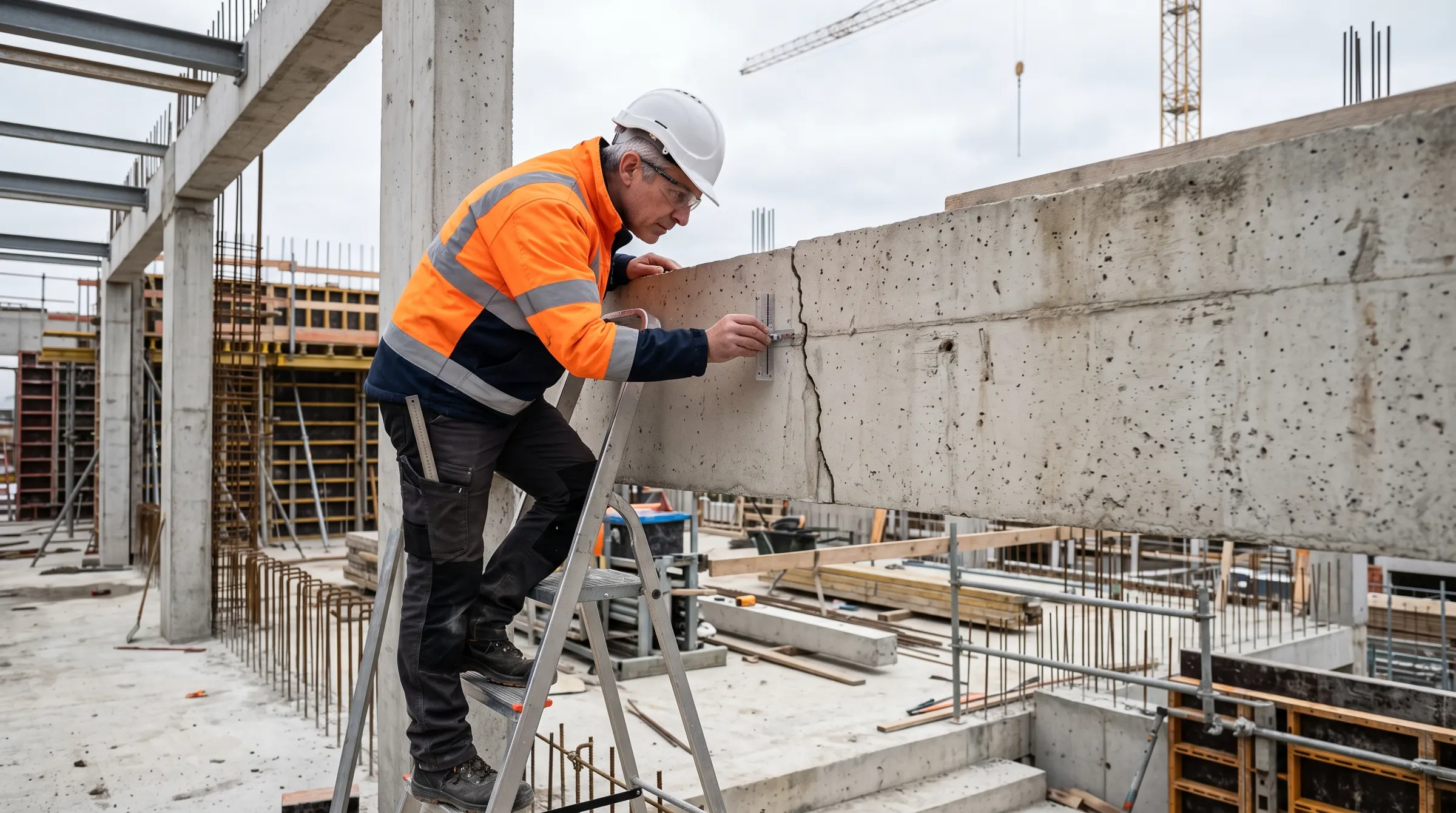Chantier : constat d’un désordre, métier ingénieur structure