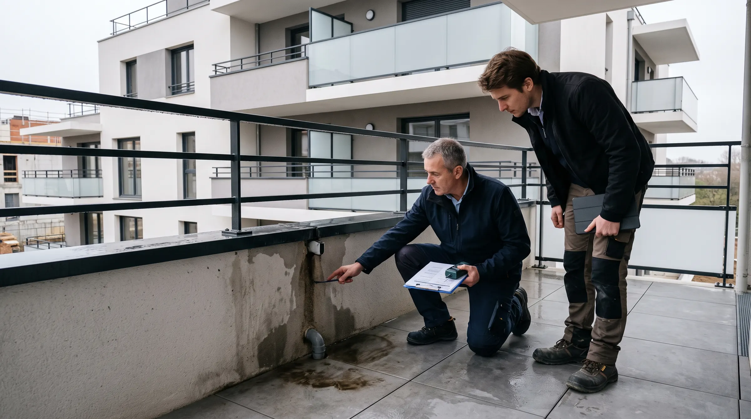 Chantier : constat d’un désordre, métier promoteur immobilier